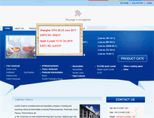 Tablet Screenshot of longochem.com